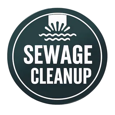 Sewage cleanup service