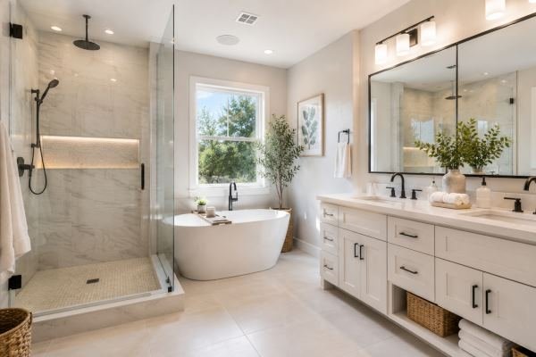 Dryout Masters Emergency Water Extraction Water Damage Restoration Luxury Bathroom Phoenix Paradise Valley Mesa Chandler Tempe Scottsdale Az
