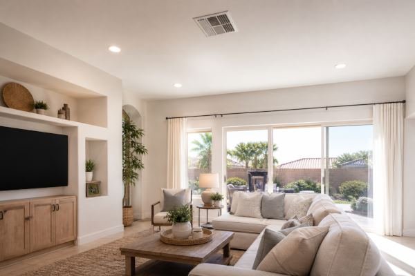 Dryout Masters Water Damage Cleanup Flood Restoration Mold Remediation Phoenix Paradise Valley Mesa Chandler Tempe Scottsdale Living Room Water Extraction